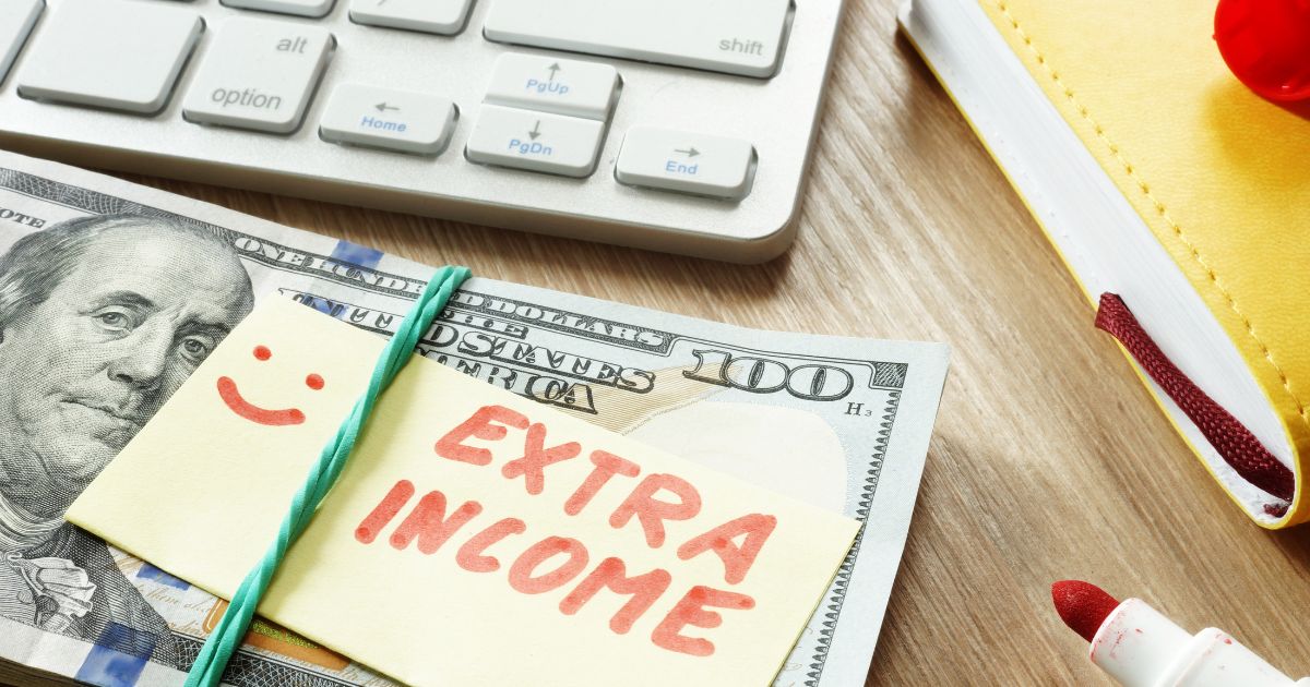 stack on extra income from side hustle